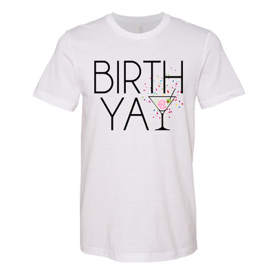 Monogrammed Birthday Girl T-Shirt Birthyay Tee