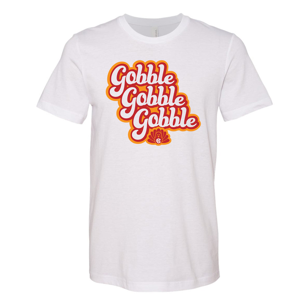 Monogrammed 'Gobble' Premium T-Shirt