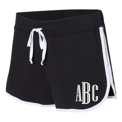 Monogrammed French Terry Running Shorts