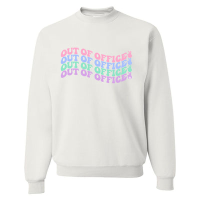Monogrammed 'Out Of Office' Crewneck Sweatshirt