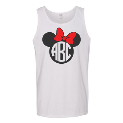 Monogrammed Minnie Mouse Tank Top Disney