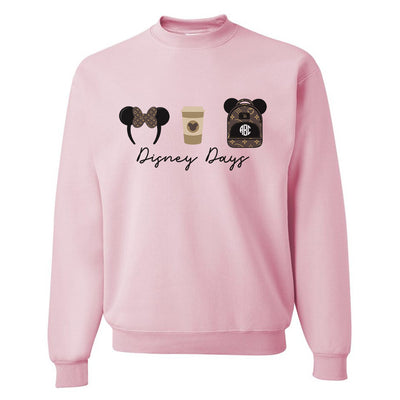 Monogrammed Designer Dupe Disney Days Sweatshirt