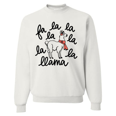 Monogrammed Fa La Llama Sweatshirt