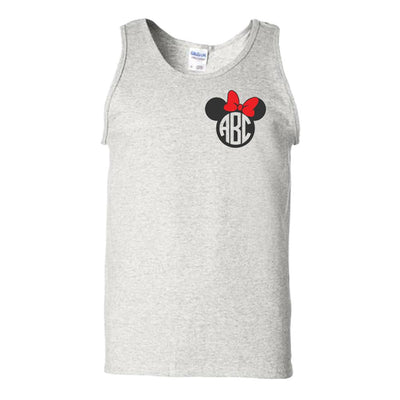 Monogrammed Minnie/Mickey Mouse Disney Tank Top