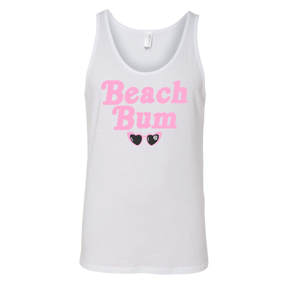Beach & Sunglasses Monogrammed Tank Top