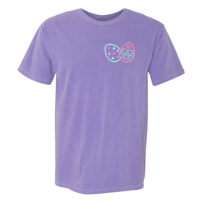 Monogrammed Embroidered Easter Eggs T-Shirt