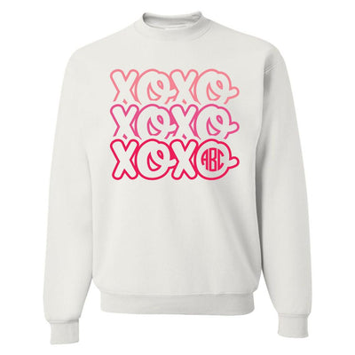 Monogrammed XOXO Valentine's Day Sweatshirt