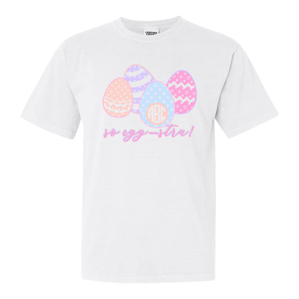 Monogrammed Easter So Egg-Stra Designer Tee