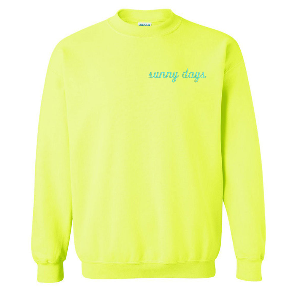 Make it Yours™ Neon Crewneck Sweatshirt