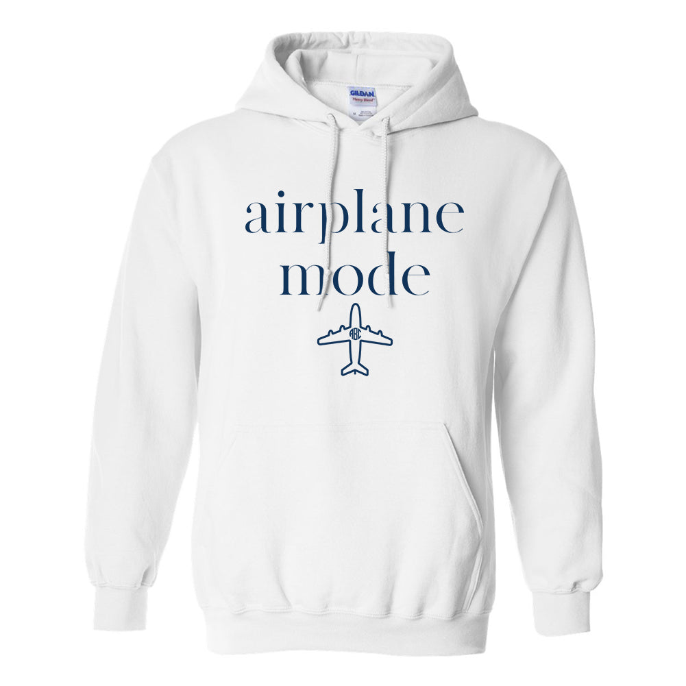 Monogrammed 'Airplane Mode' Hoodie
