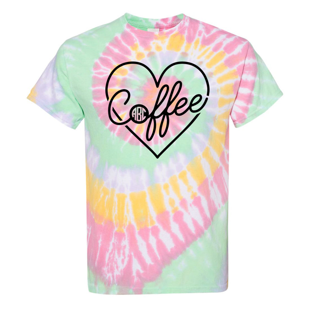 Coffee Tpe Dye Shirt