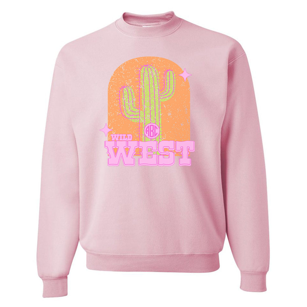 Monogrammed 'Wild West' Crewneck Sweatshirt