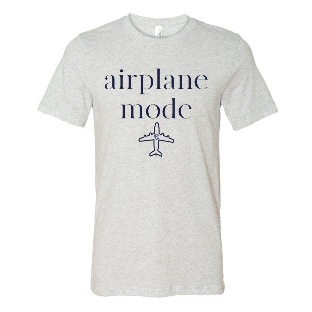 Monogrammed Airplane Mode Tee T-Shirt
