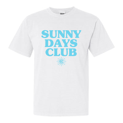 Monogrammed 'Sunny Days Club' T-Shirt