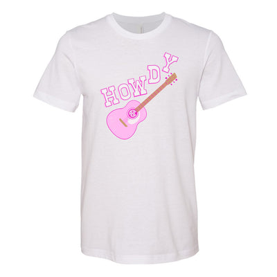 Monogrammed 'Guitar Howdy' Premium T-Shirt