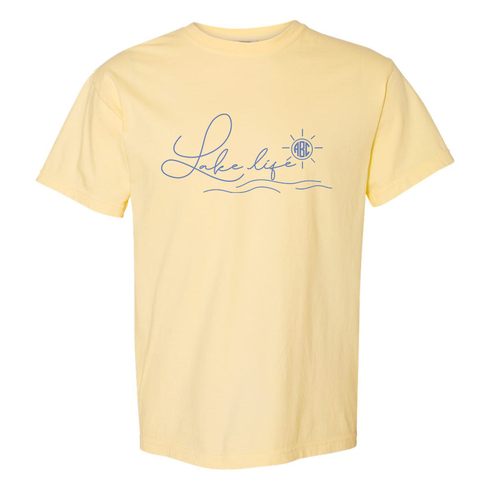 Monogrammed 'Lake Life' T-Shirt