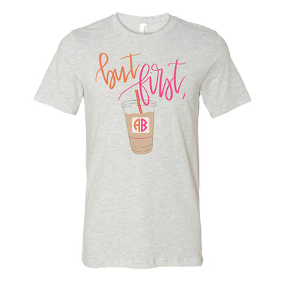 Ash "But First, Iced Coffee" Dunkin Donuts T-Shirt