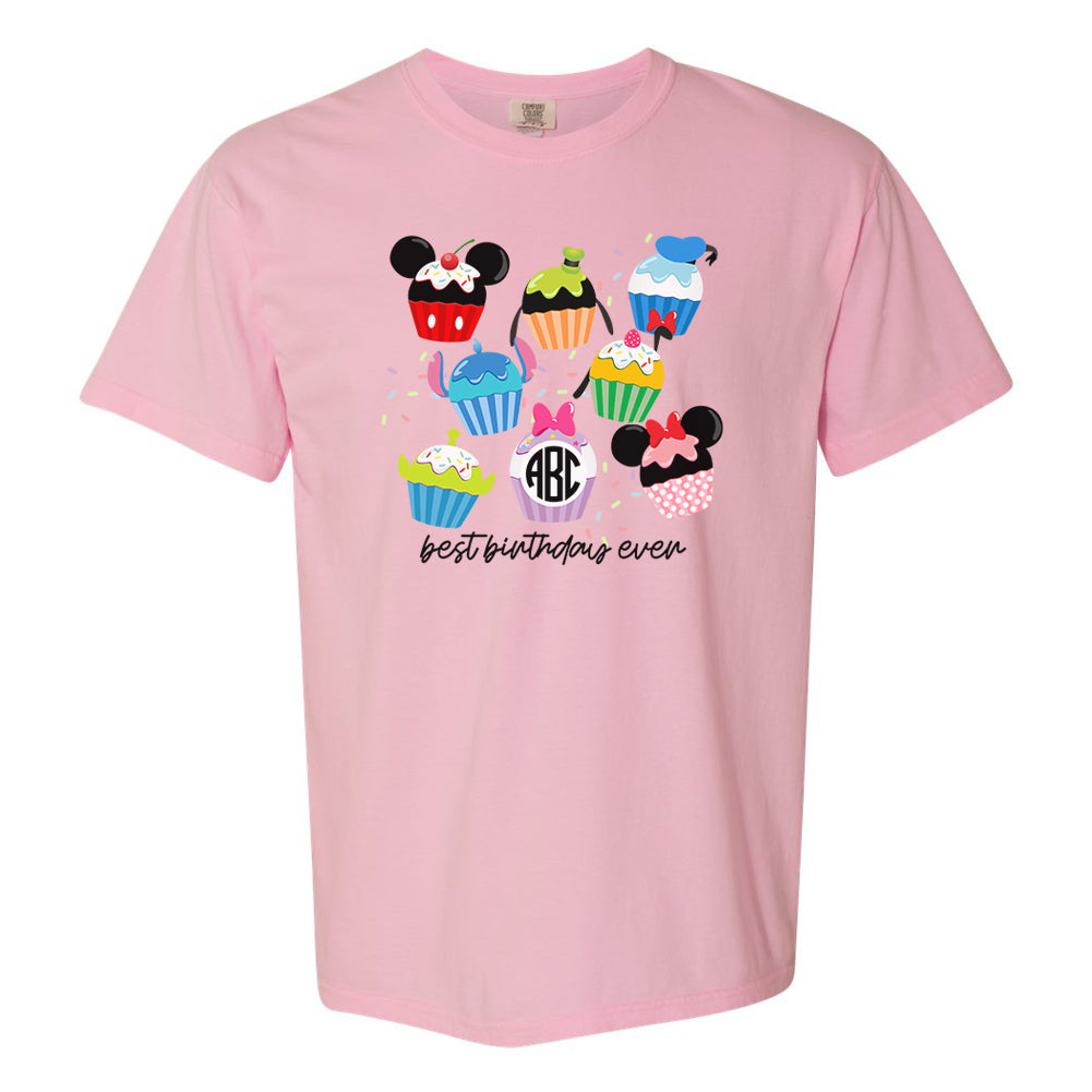 Monogrammed 'Disney Birthday' T-Shirt