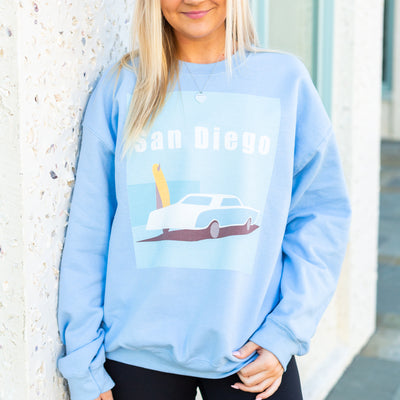 'San Diego' Crewneck Sweatshirt