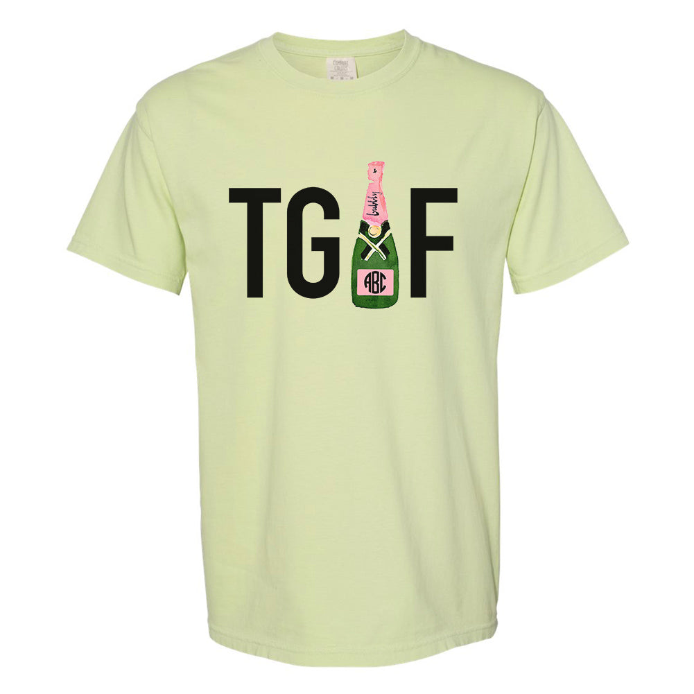 Monogrammed 'TGIF' T-Shirt