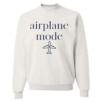 Monogrammed Airplane Mode Sweatshirt