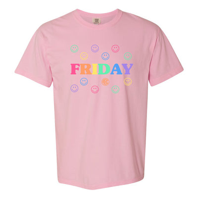 Monogrammed 'Smile, It's Friday' T-Shirt