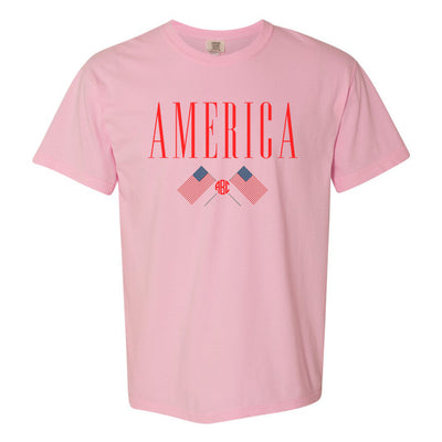 Monogrammed 'America' T-Shirt