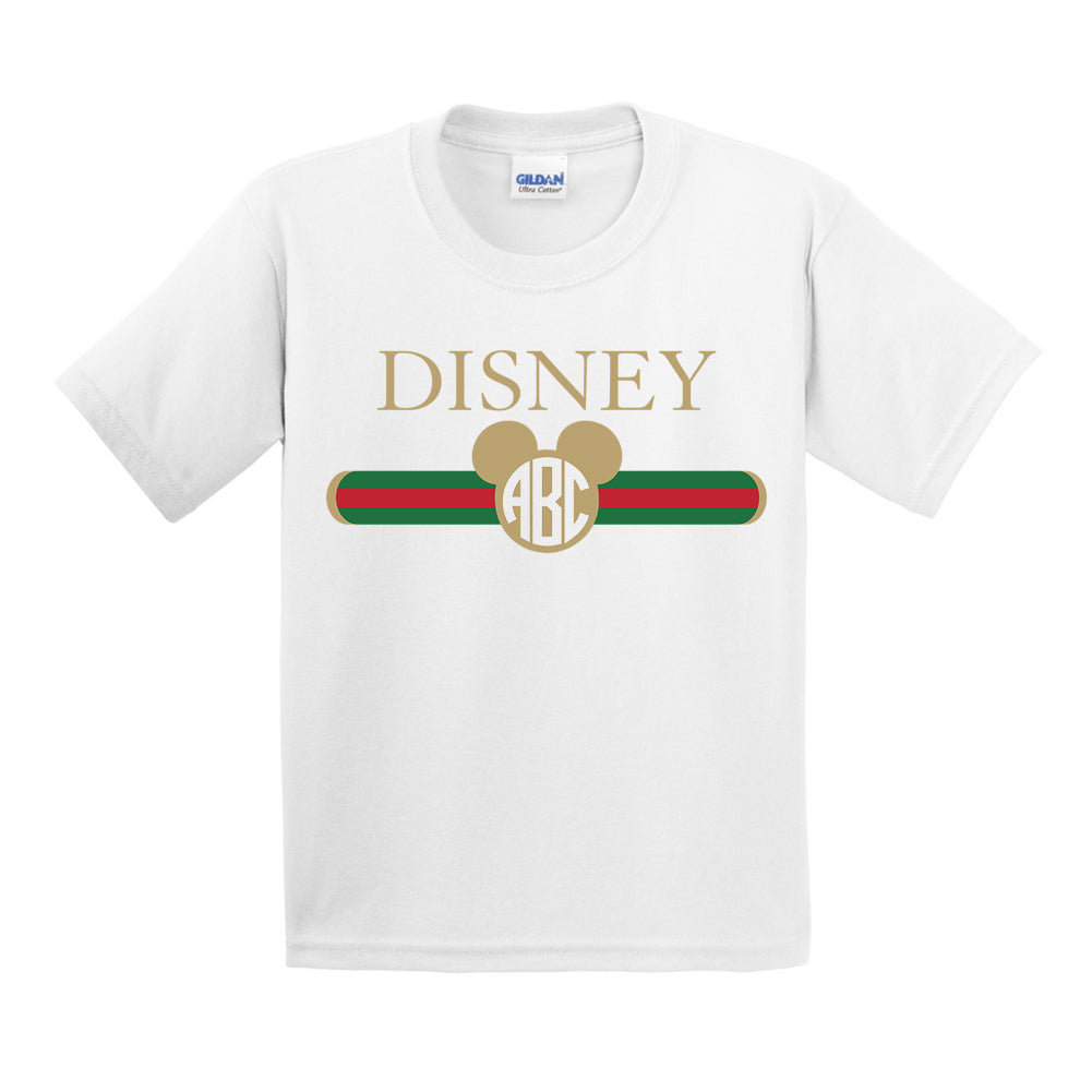 Kids Monogrammed 'Disney Designer Dupe' T-Shirt