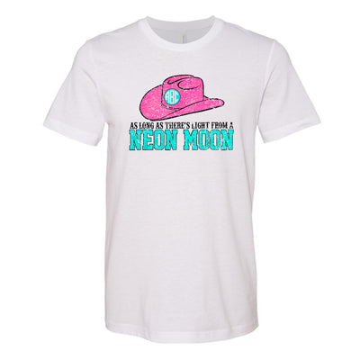 Monogrammed 'Neon Moon' Premium T-Shirt
