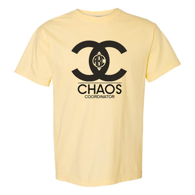 Monogrammed Chaos Coordinator Tee