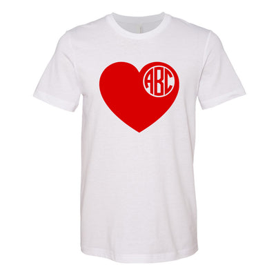 Monogrammed 'Big Heart' Premium T-Shirt