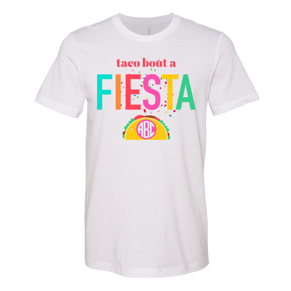 Monogrammed Cinco De Mayo Taco Bout A Fiesta T-Shirt