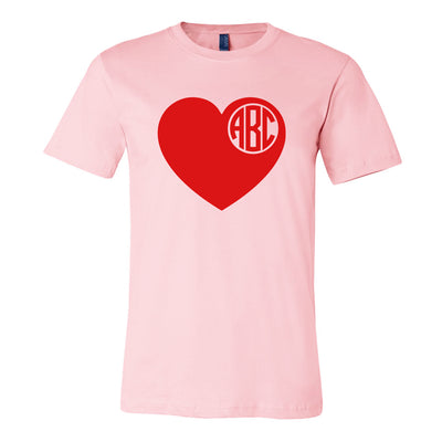 Monogrammed 'Big Heart' Premium T-Shirt
