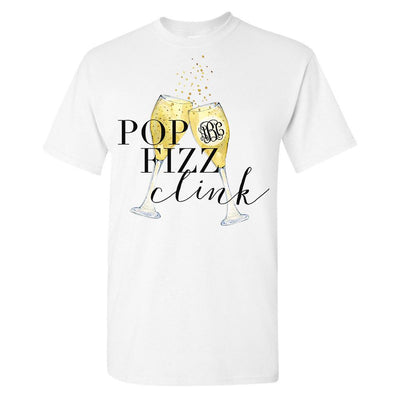 Monogrammed Pop Fizz Clink T-Shirt
