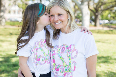 Monogrammed Mommy & Me Package Lilly Pulitzer T-Shirts