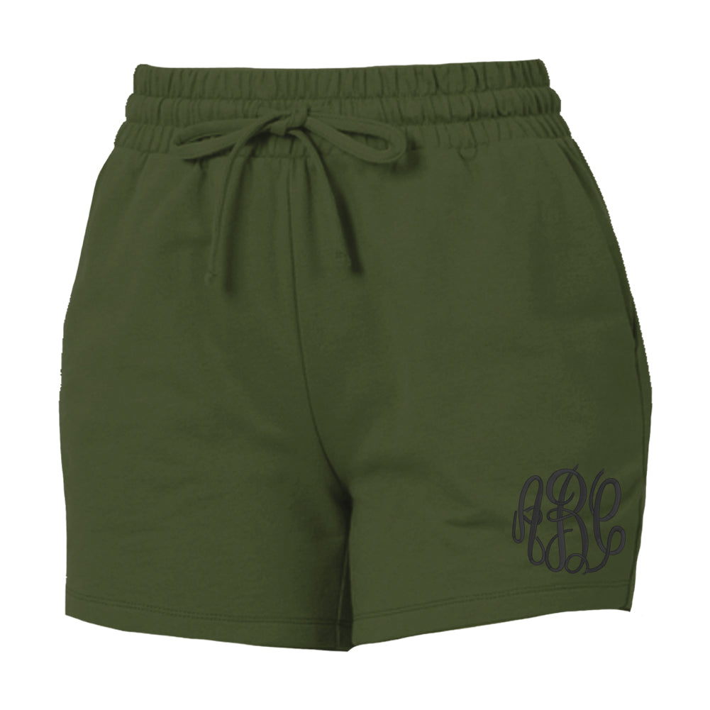 Monogrammed Lounge Shorts