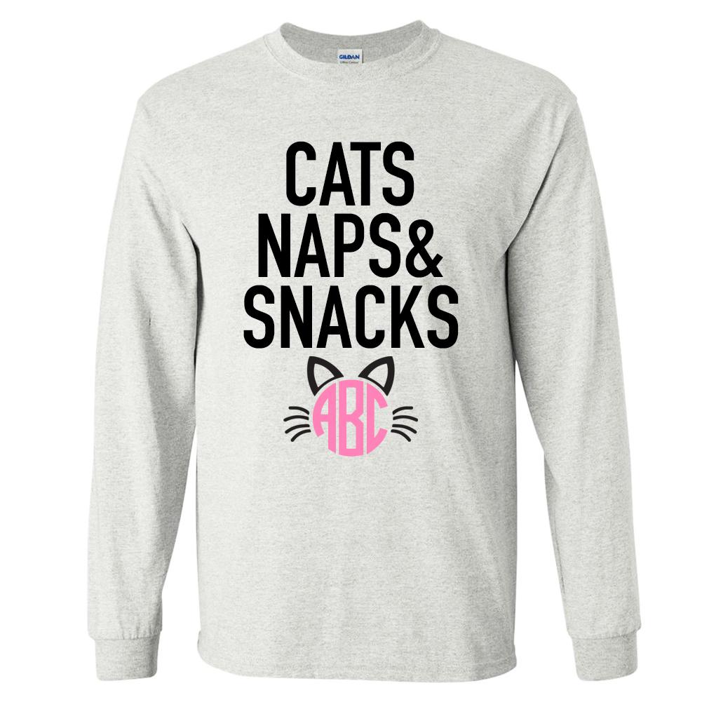 Cats and Naps Long Sleeve T