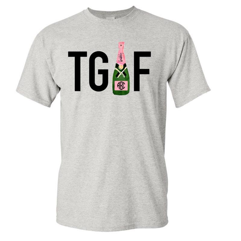 Friday T-Shirt! Monogrammed 'TGIF'