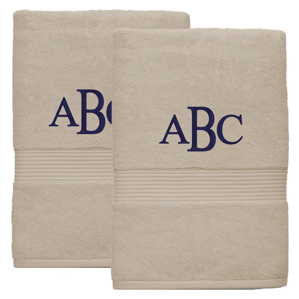 Monogrammed Bath Towel Set – United Monograms