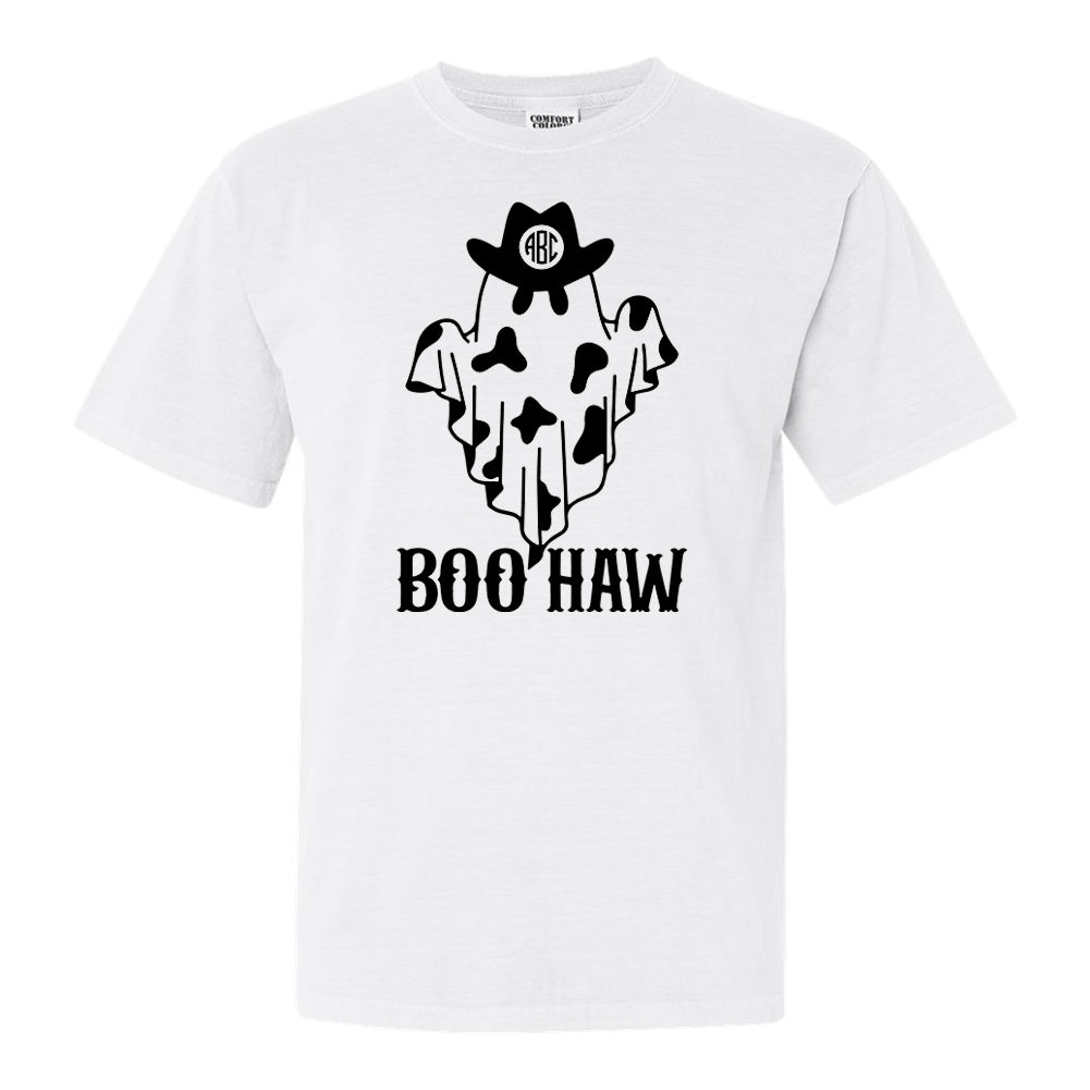 Monogrammed 'Boo-Haw' T-Shirt