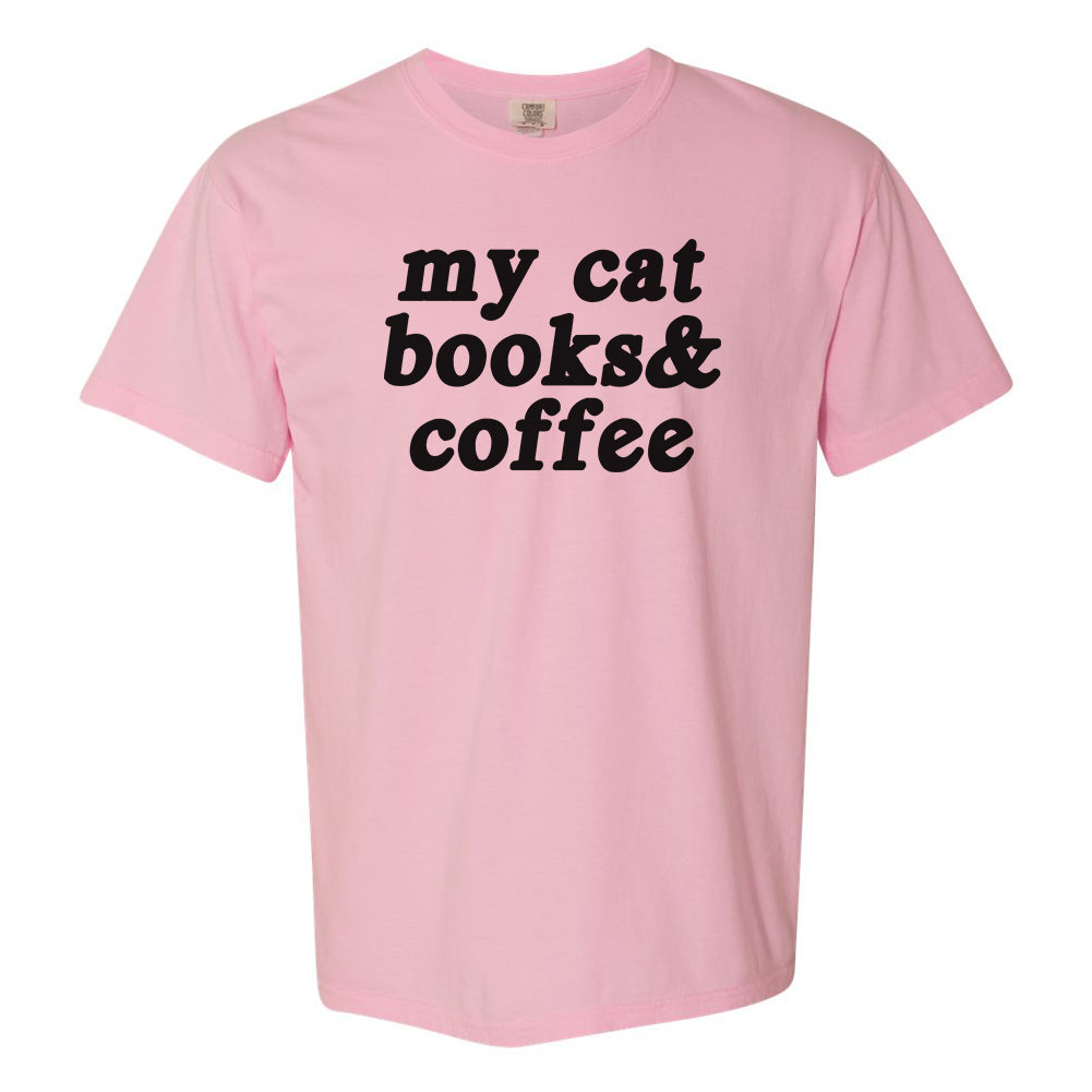 Make It Yours™ '...Books & Coffee' T-Shirt