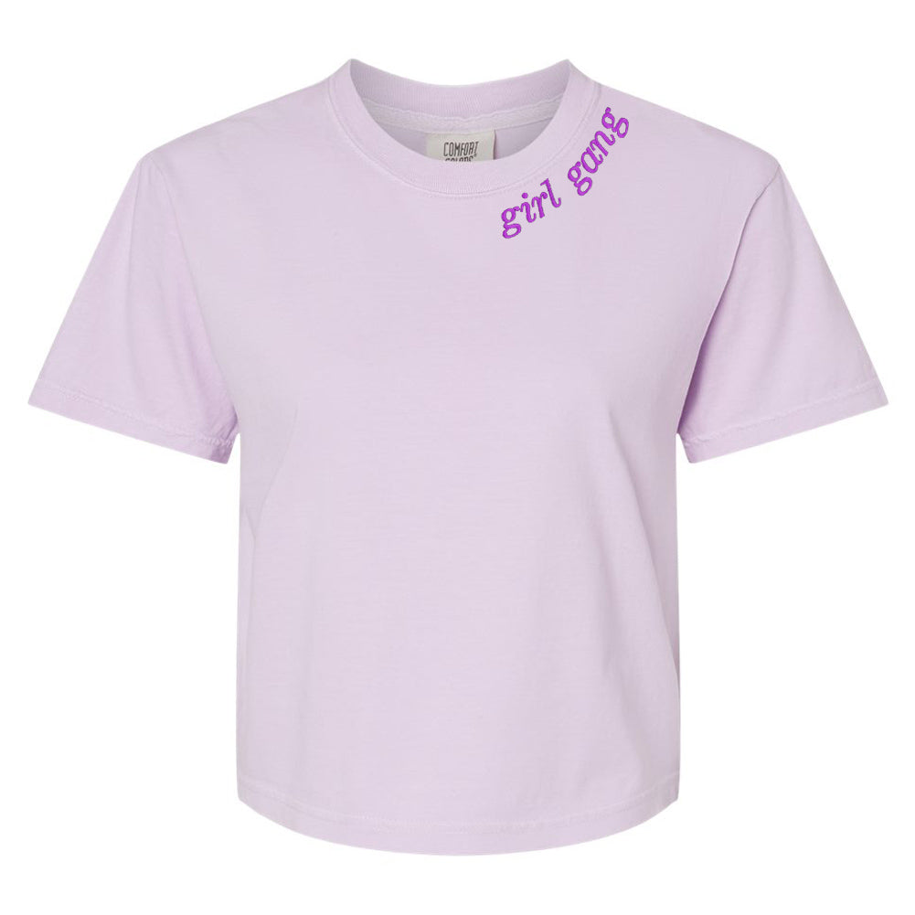 Make It Yours™ Collar Comfort Colors Boxy T-Shirt