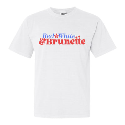 Monogrammed 'Red, White & Brunette' T-Shirt