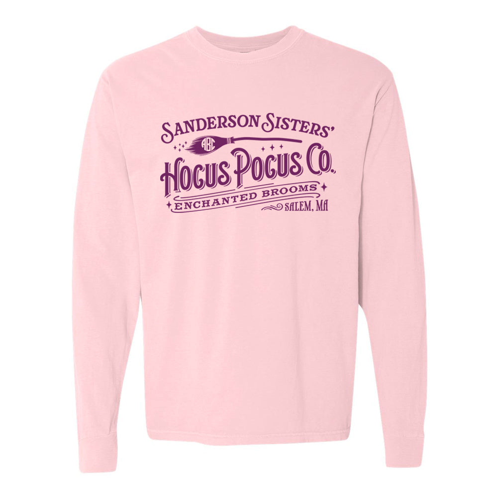 Monogrammed 'Hocus Pocus Co.' Long Sleeve T-Shirt