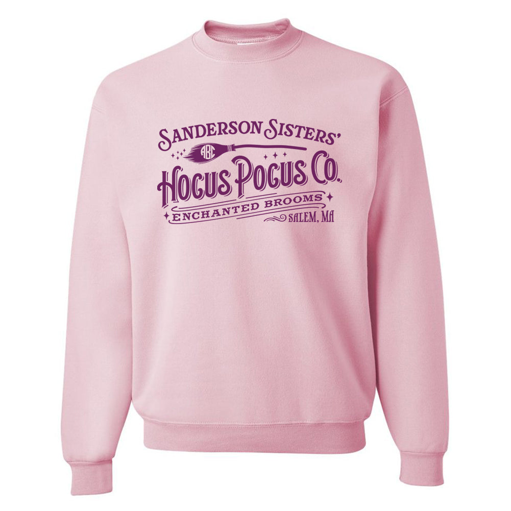 Monogrammed 'Hocus Pocus Co.' Crewneck Sweatshirt