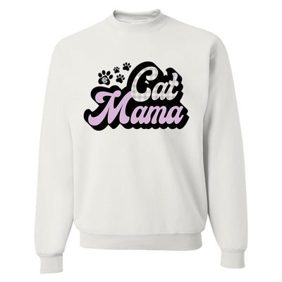 Monogrammed Cat Mama Sweatshirt