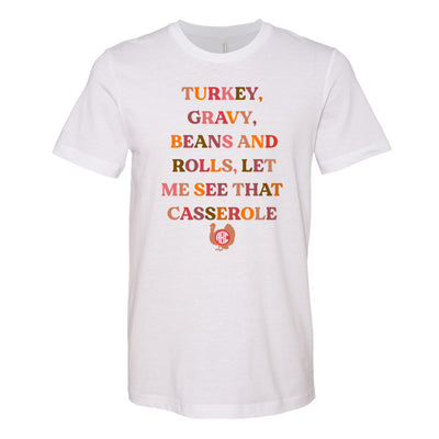 Monogrammed 'Let Me See That Casserole' Premium T-Shirt