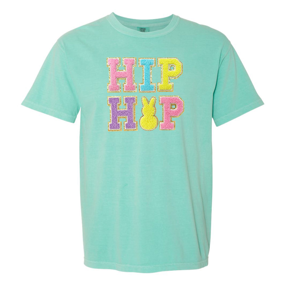 Hip Hop Letter Patch Comfort Colors T-Shirt