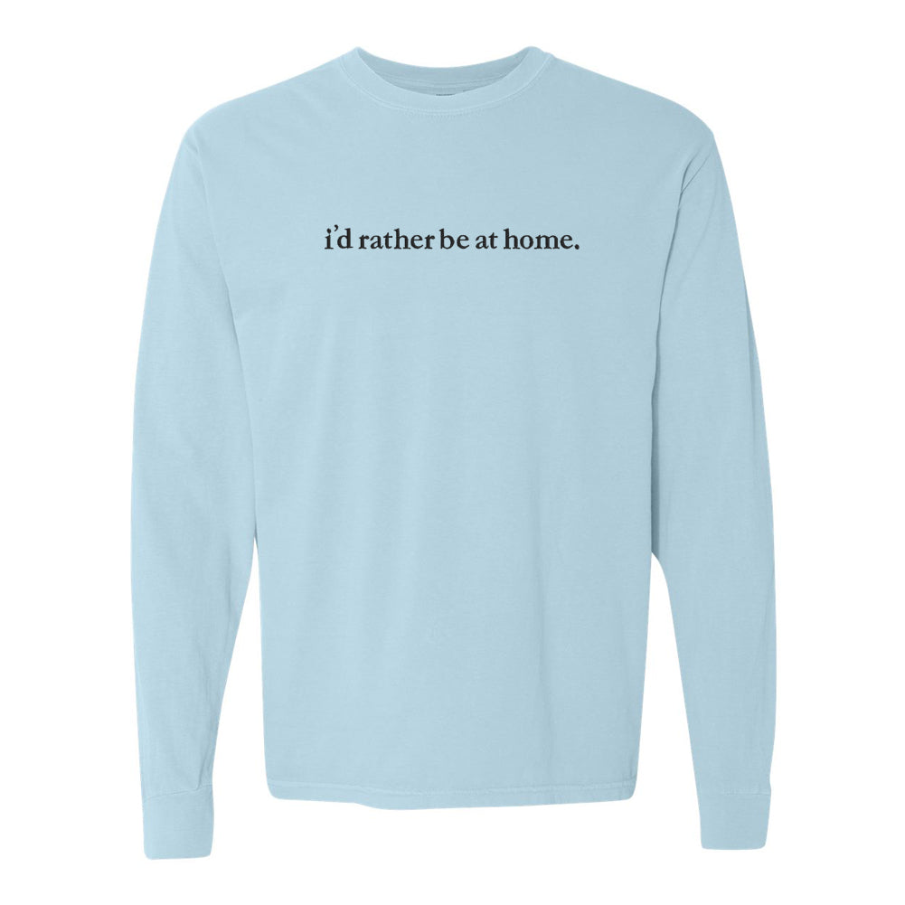 'I'd Rather Be At...' Comfort Colors Long Sleeve T-Shirt