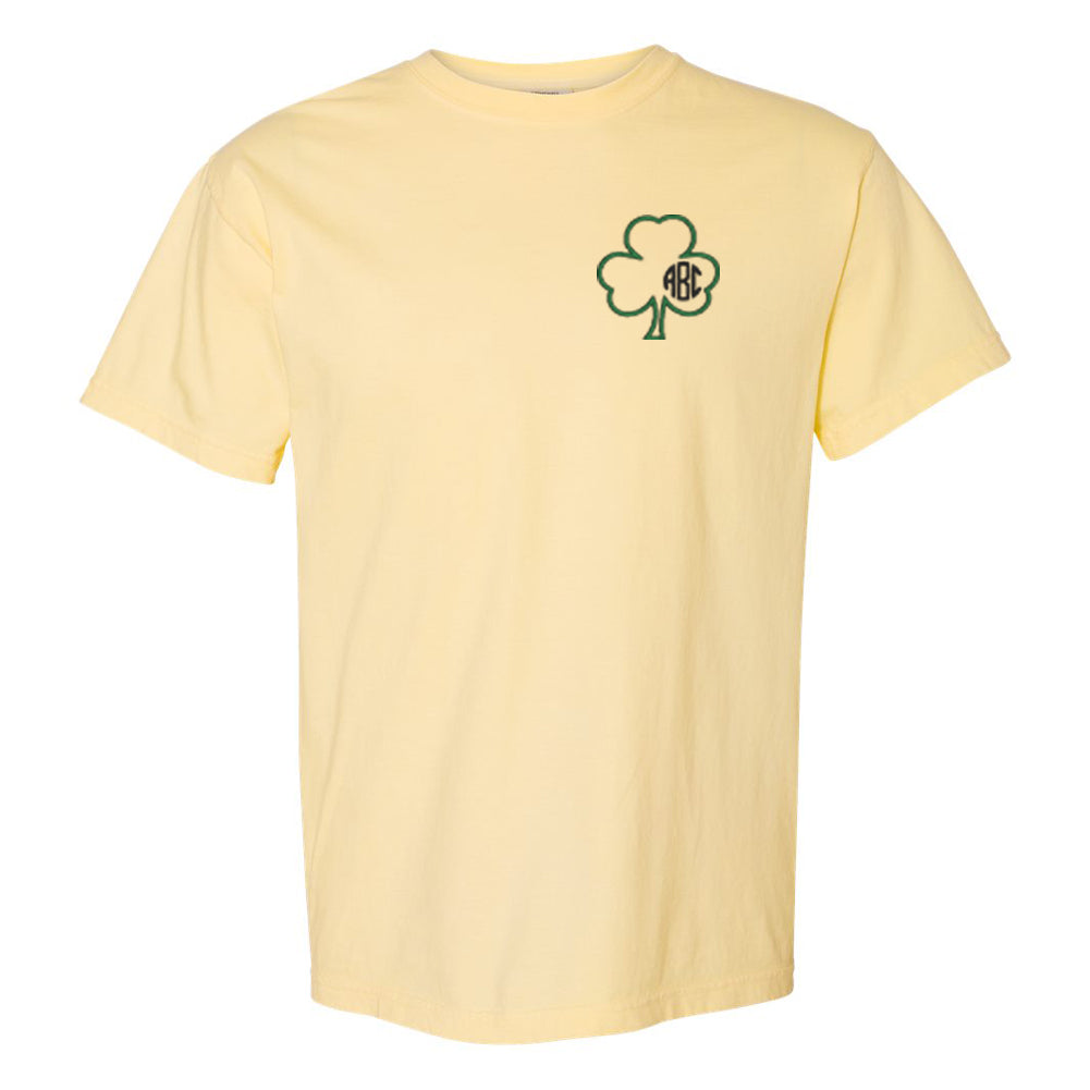 Monogrammed Irish Shamrock T-Shirt
